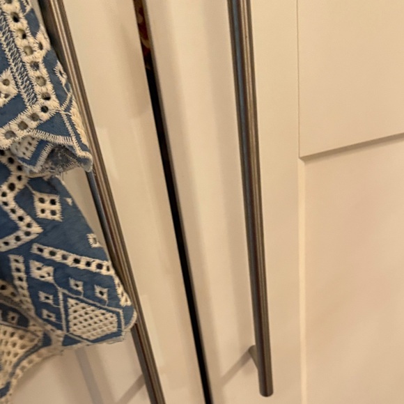 Theresa Off Shoulder Eyelet Embroidered Blouse Size S - Picture 9 of 10